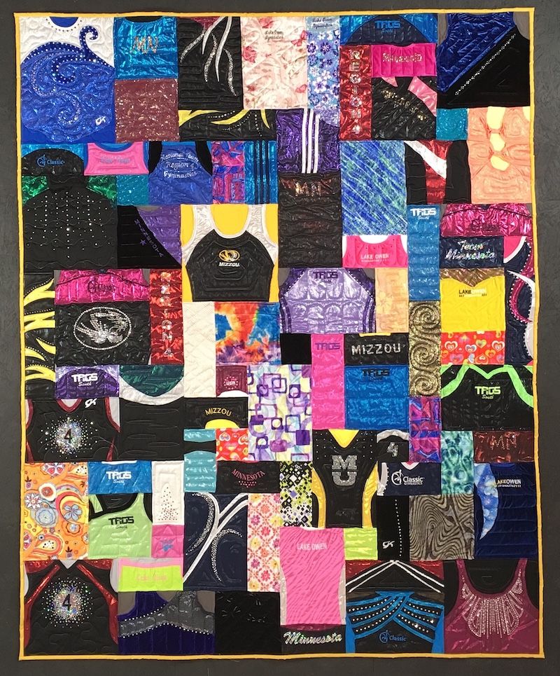Dance Out Fit quilt by Too Cool T-shirt Quilts